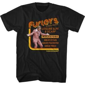 Furleys Santa Monica Threes Company Retro Tv Show Unisex T Shirt
